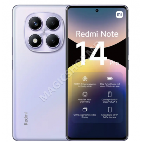 Xiaomi Redmi Note 14 Pro 4G, 8GB/256GB, Sand Gold